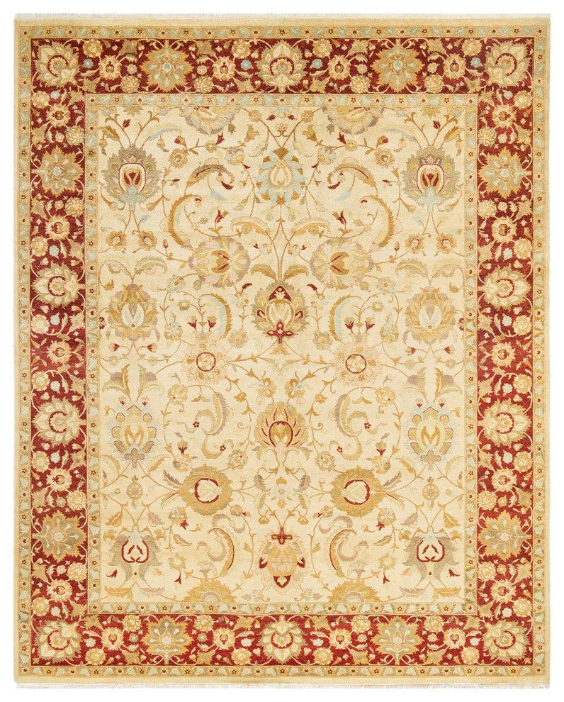 Mogul, One-of-a-Kind Hand-Knotted Area Rug Ivory, 8'4"x10'3"