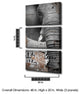 Saddle Ink Elephant VIII 3-Panels