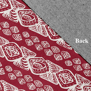 Tribal Geo Rug, Red, 5'x7'
