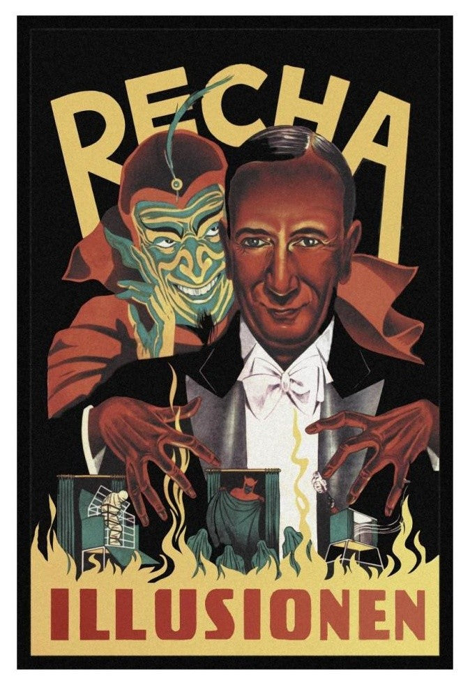 "Magicians: Recha Illusionen" Digital Paper Print, 22"x32"