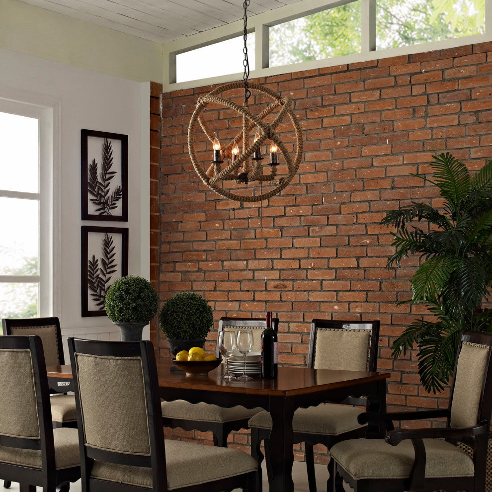 Brown Intention Chandelier