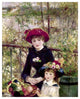 "Two Sisters (On The Terrace)" Paper Print by Pierre-Auguste Renoir, 15"x18"