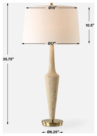 Uttermost Juliet Travertine Table Lamp