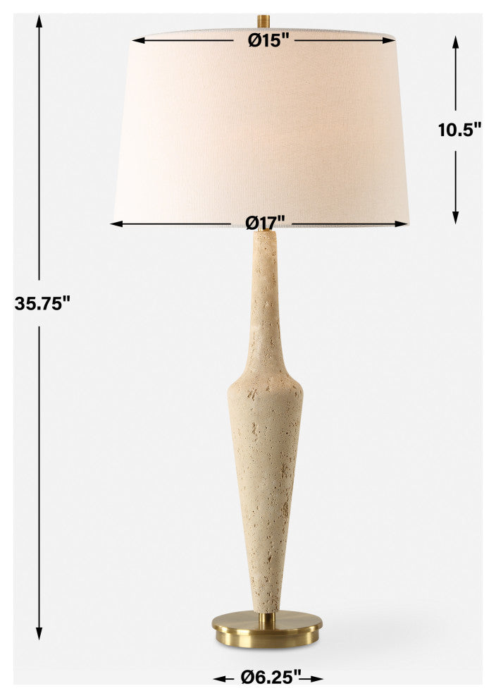 Uttermost Juliet Travertine Table Lamp
