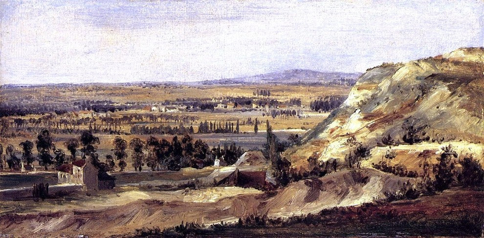 Theodore Rousseau Panoramic Landscape Wall Decal