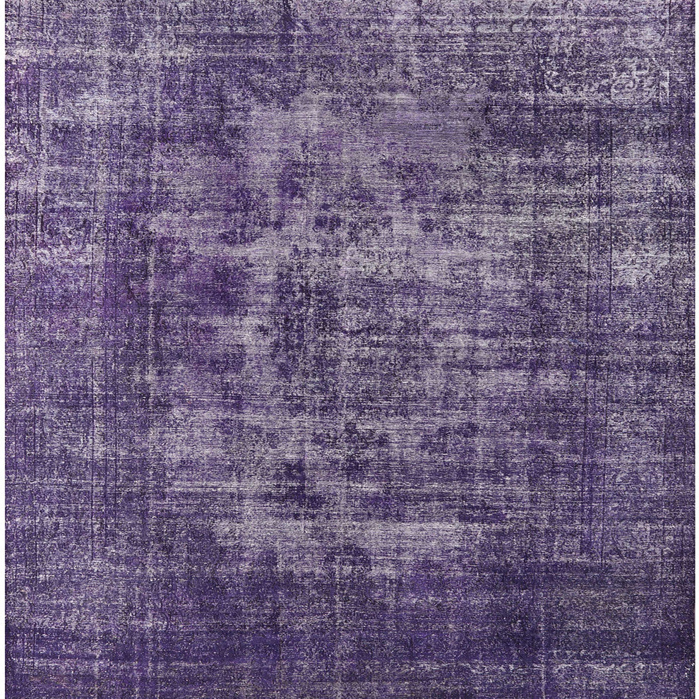 Ahgly Company Indoor Square Mid-Century Modern Area Rugs, 3' Square