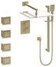 ZLINE Crystal Bay Thermostatic Shower System, Champagne Bronze, CBY-SHS-T3-CB