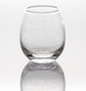 Glasses Stemless Clear Bubble Wine Glasses, Set of 4