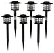 Solar Pathway Coach Lights- 15" Set of 6 by Pure Garden