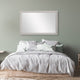 LaRue Framed Wall Mirror, Nickel, 36" X 24"