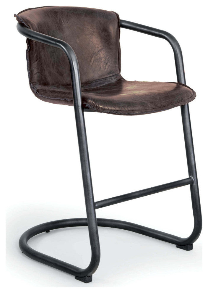 Axl Counter Stool, Set of 2, Distressed Whiskey
