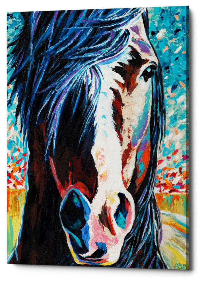 Wild at Heart I' by Carolee Vitaletti Giclee Canvas Wall Art, 12"x18"