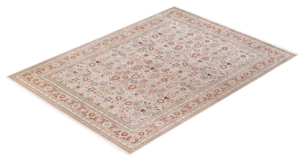 Mogul, One-of-a-Kind Hand-Knotted Area Rug Beige, 9' 2" x 12' 3"