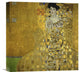 "Portrait Of Adele Bloch Bauer I 1907" Canvas Giclee by Gustav Klimt, 16"x16"