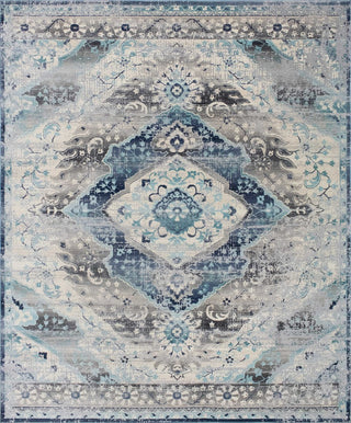 Noori Rug High-low Rosalee Silver/Blue Rug