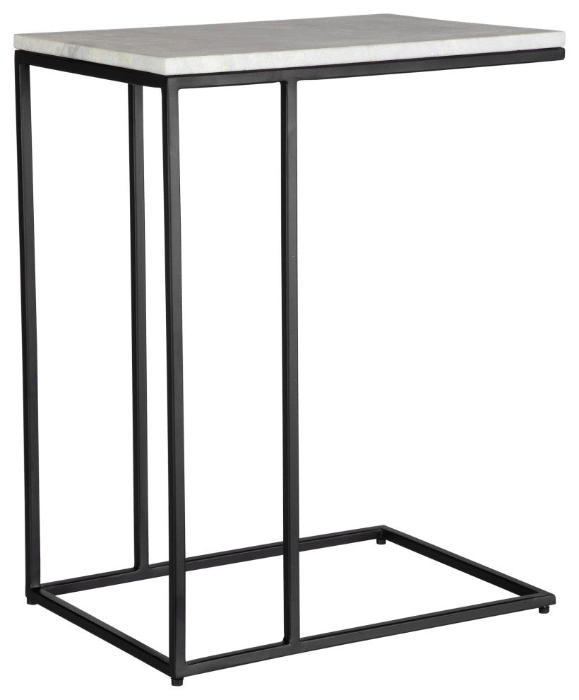 Coastal Contemporary 23" Marble Accent Furniture