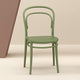 Marie Resin Outdoor Chair, Set of 2, Olive Green