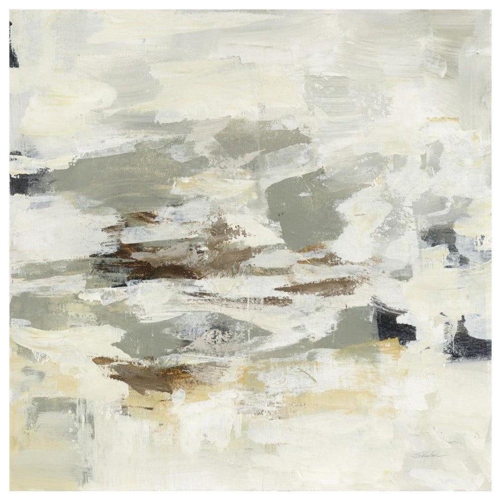 "Steps on Stones II" Digital Paper Print by Silvia Vassileva, 38"x38"
