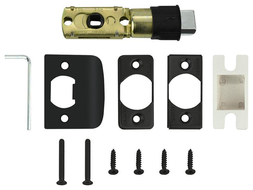 Nuk3y Hulk Series Lever Door Handle Slim Square Modern Contemporary Lever Set, M