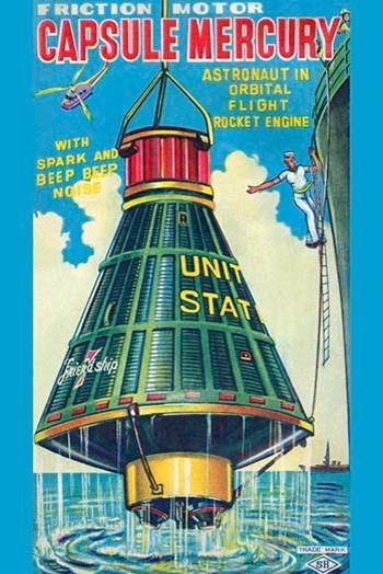 Capsule Mercury- Paper Poster 20" x 30"
