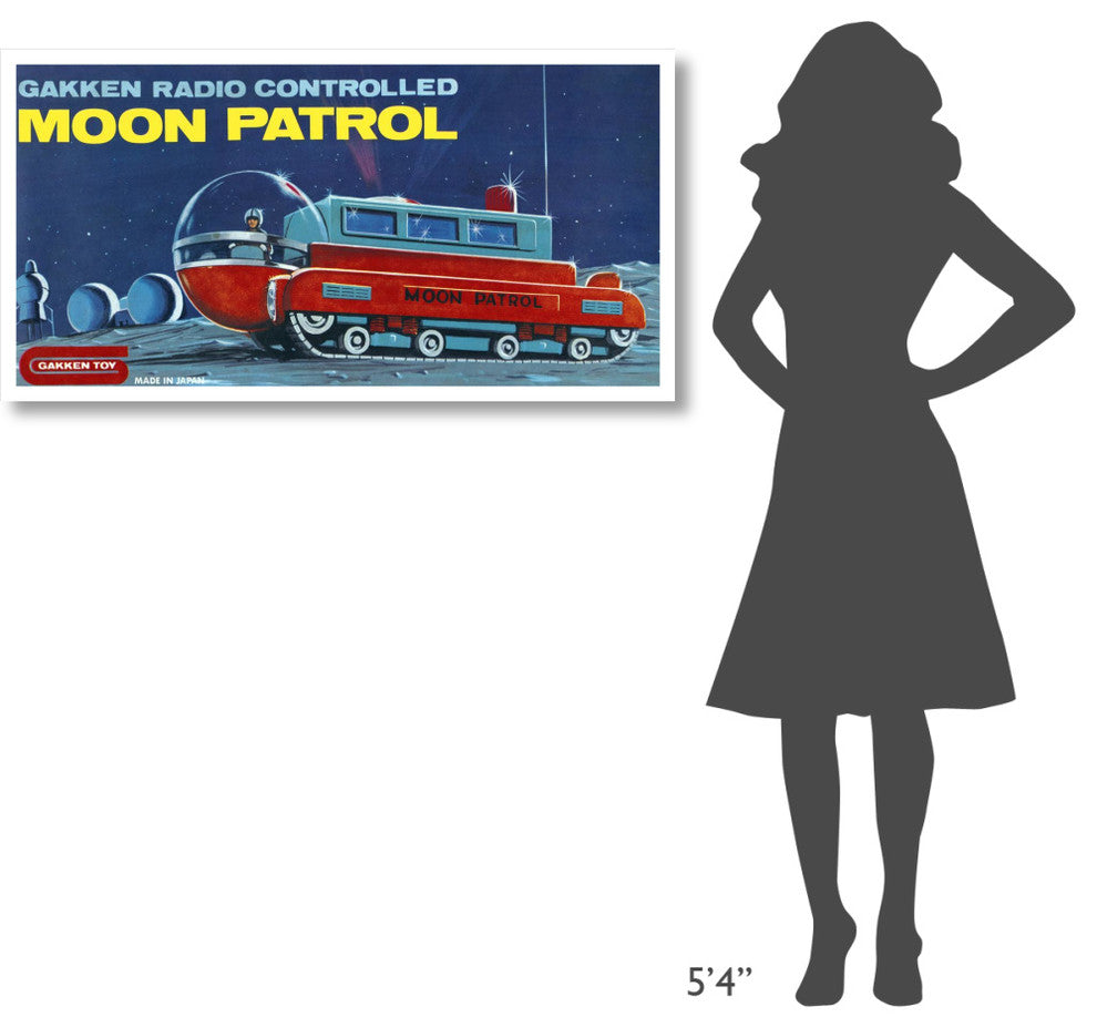 "Moon Patrol" Digital Paper Print by Retrotrans, 46"x24"