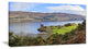 Lago Ness and Urquhart Castle, Landscape Canvas Art Print, 60"x28"