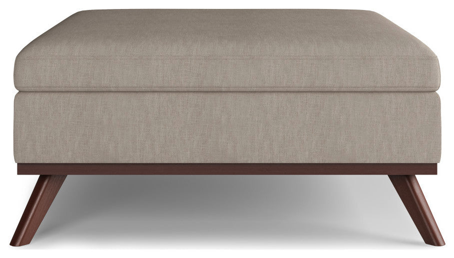 Owen Square Coffee Table Storage Ottoman
