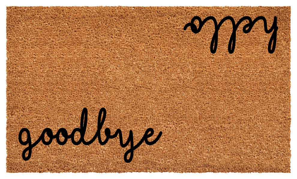 Calloway Mills Hello Goodbye Doormat, 24" X 36"