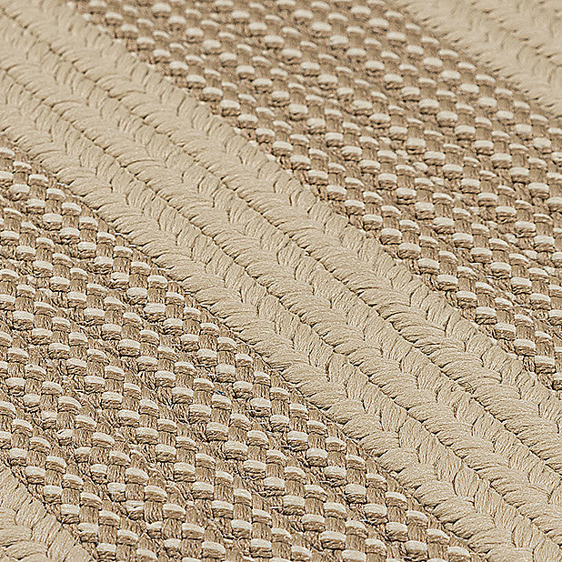 Boat House - Natural 6' square, Square, Braided