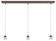 ACCESS LIGHTING 52023LEDDFCLP-ORB 3-Light Bar Pendant Assembly Oil Rubbed Bronze