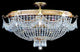 Artistry Lighting Empire Collection Crystal Chandelier, 36x22