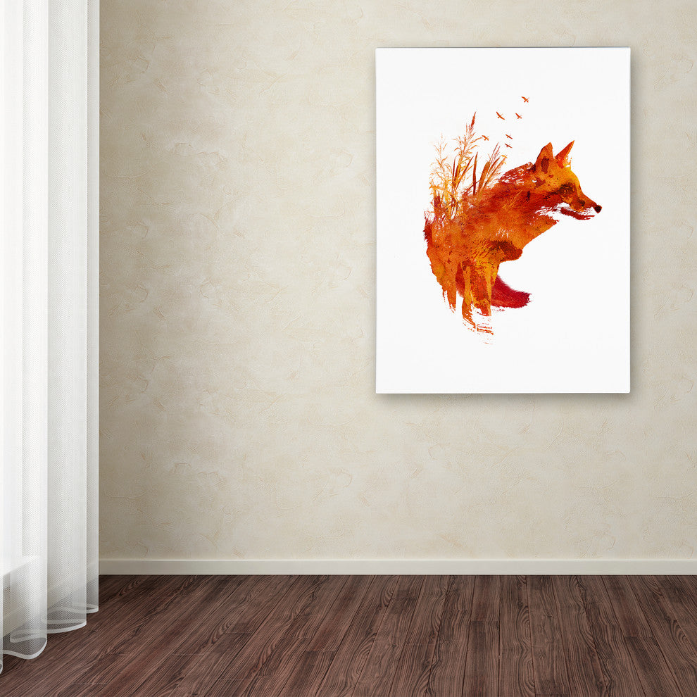 Robert Farkas ''Plattensee Fox'' Canvas Art, 19x14