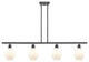 Innovations 516-4I-BK-G651-6-LED 4-Light Island Light, Matte Black