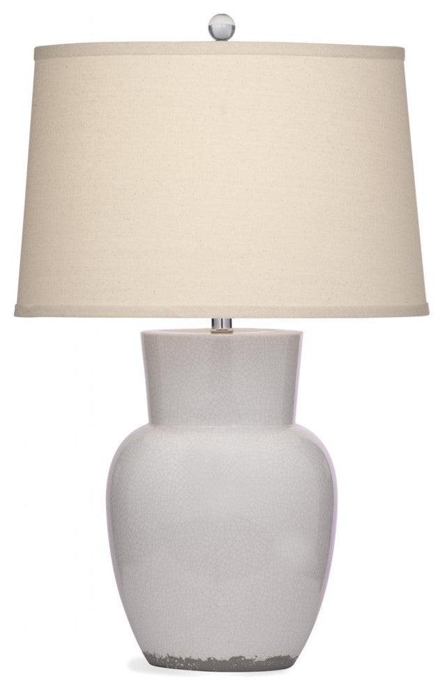Keaton Table Lamp - Eggshell Crackle