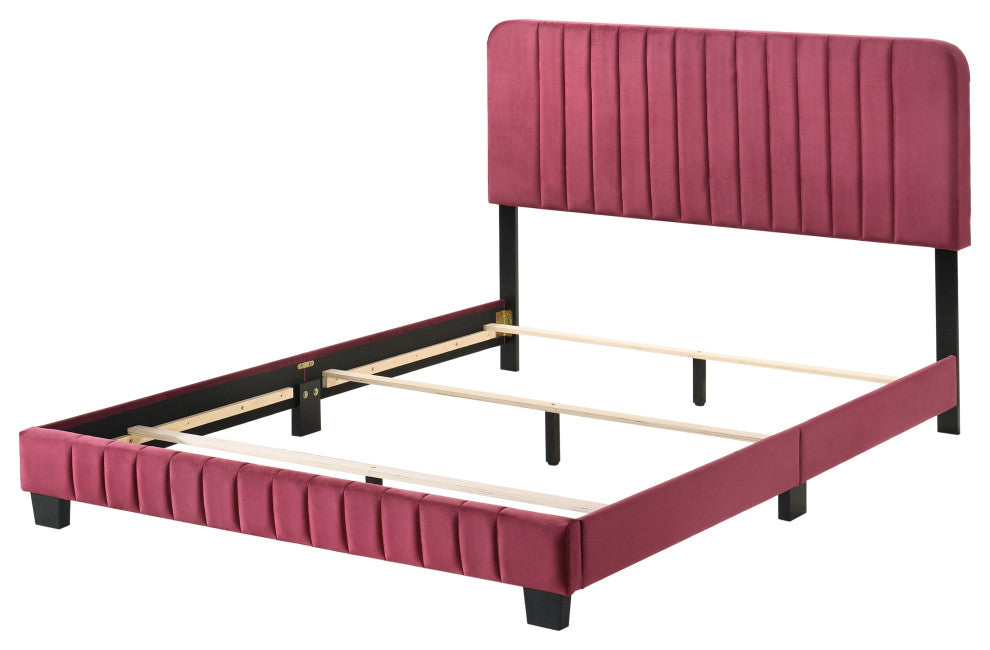 Lodi Bed, Cherry, Queen