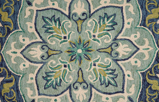 Floret Medallion Area Rug