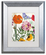 Color Bakery 'Printemps' Matted Framed Art, Silver Frame, White Mat, 11x14