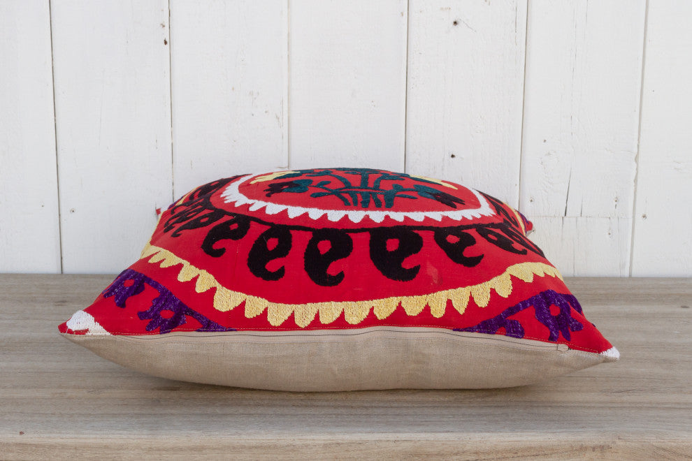 Ivy Large Suzani Pillow