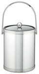 Mylar II Brush Chrome 5 qt. Ice Bucket Metal Cover