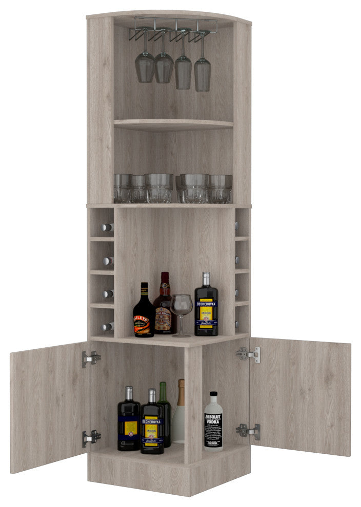 Egina Bar cabinet, Light Gray