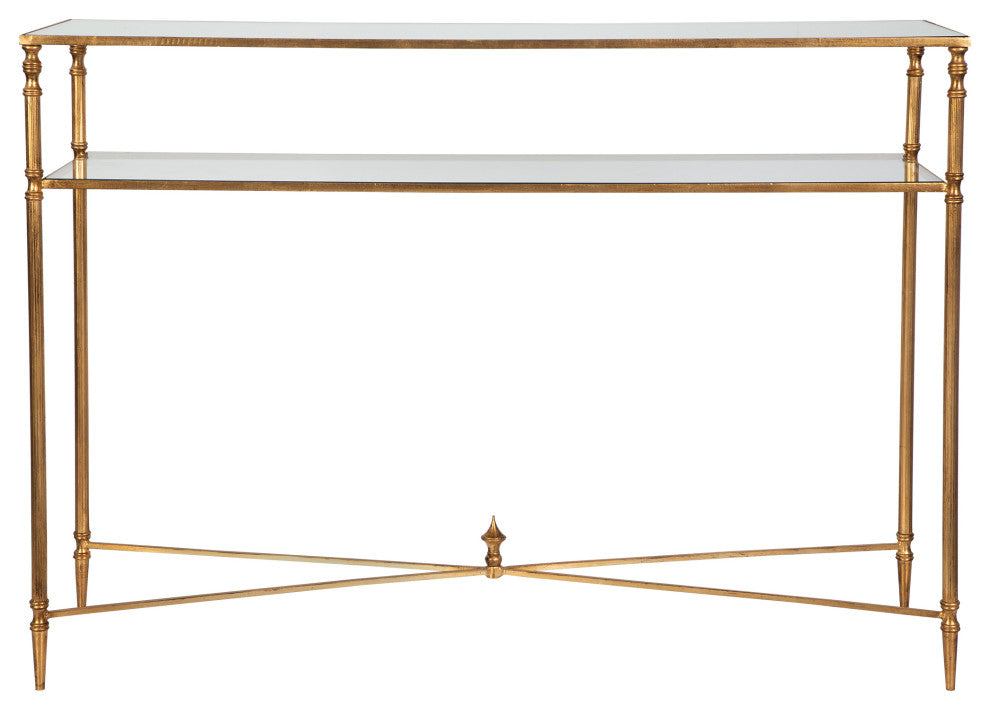 Uttermost Henzler Mirrored Glass Console Table