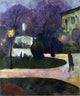 Paul Serusier Square With Street Lamp, 20"x25" Wall Decal