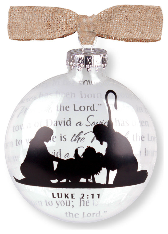 Christmas Ornament, Family Silhouette