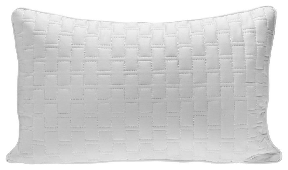 BedVoyage Luxury 100% Rayon Viscose Bamboo Quilted Decorative Pillow