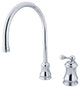Kingston Brass Single-Handle Kitchen Faucet, Polished Chrome