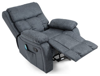 Lexie Contemporary Pillow Tufted Massage Recliner