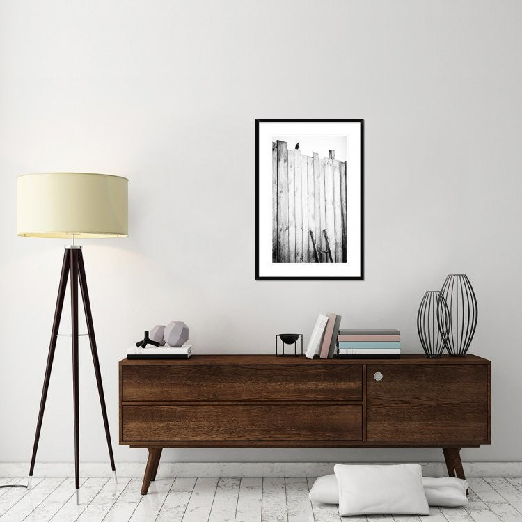 "Freed" Framed Digital Print by Jurgen Hartlieb, 25x38"