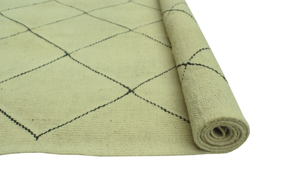 Winchester Kilim Hashim Ivory/Brown Rug, 6'3x9'10