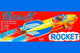 Round Rocket - Framed Paper Poster 20" x 30"