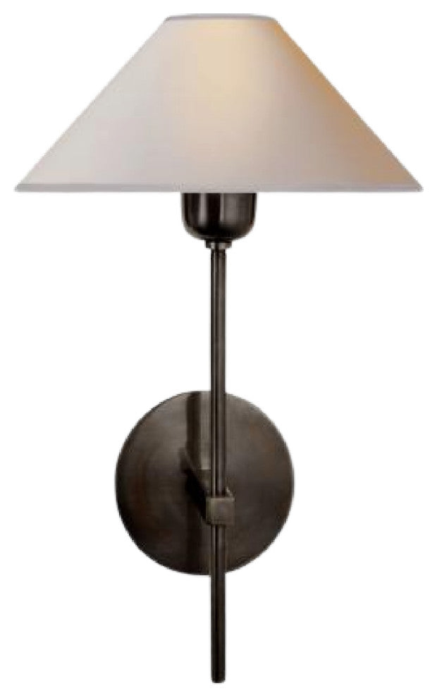 Empire Shade Wall Lamp | Andrew Martin Hackney, Black